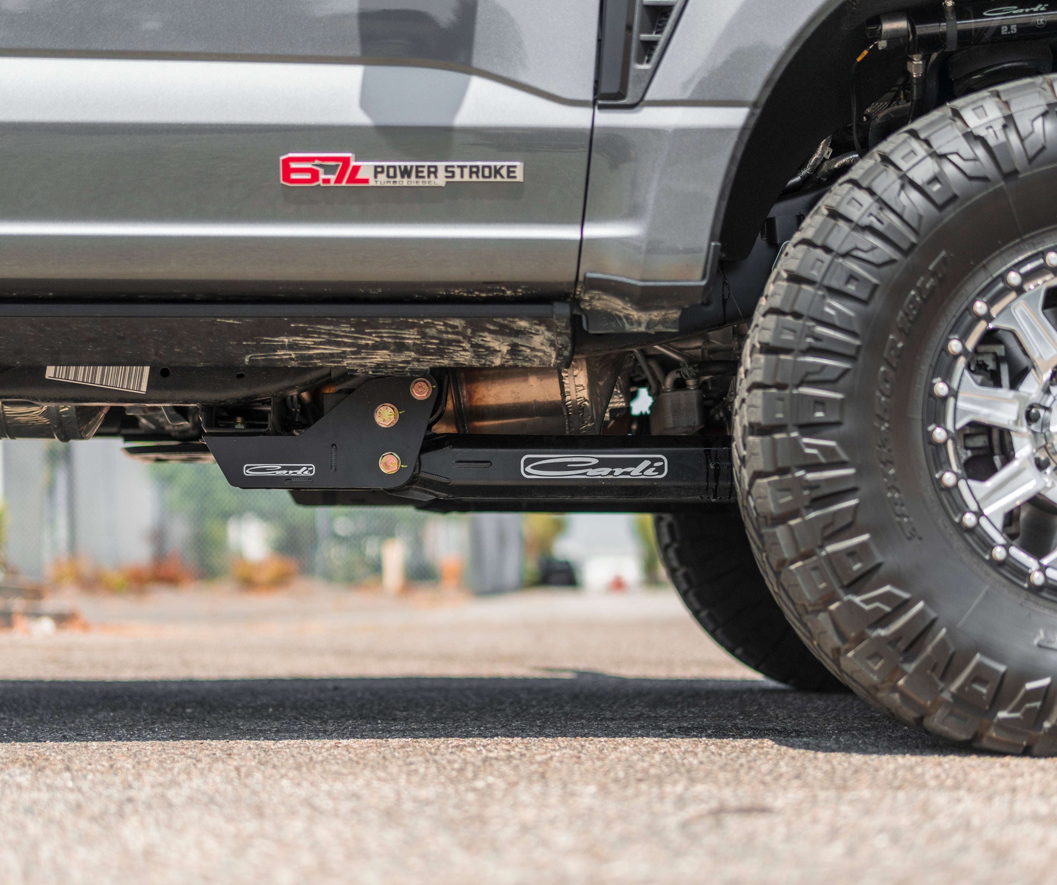 Carli Suspension 2023+ Ford F250/350 4X4 Level Height Radius Arm Drops