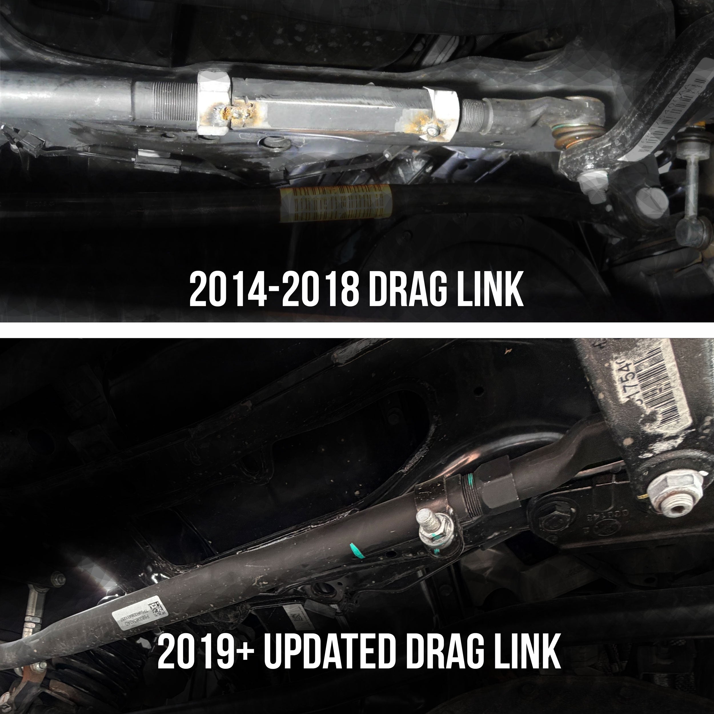 Carli Suspension 2014-2018 Dodge Ram Stainless High Mount Steering Stabilizer