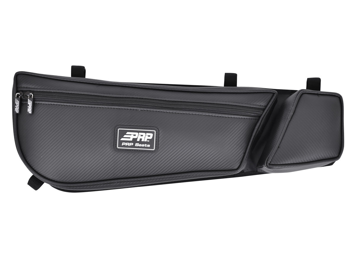 Door Bag with Knee Pad for Can-Am Maverick X3, Black (Pair)