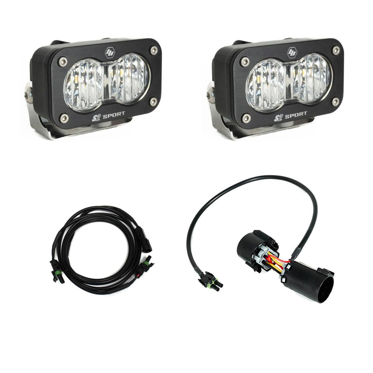 2023+ Ford Super Duty Baja Designs S2 Sport Dual Reverse Light Kit
