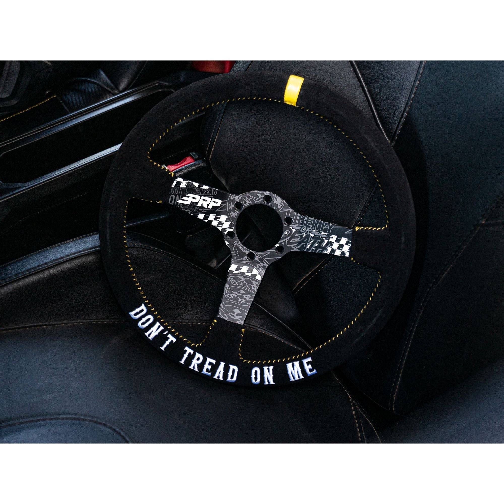 Don't Tread On Me Deep Dish Steering Wheel