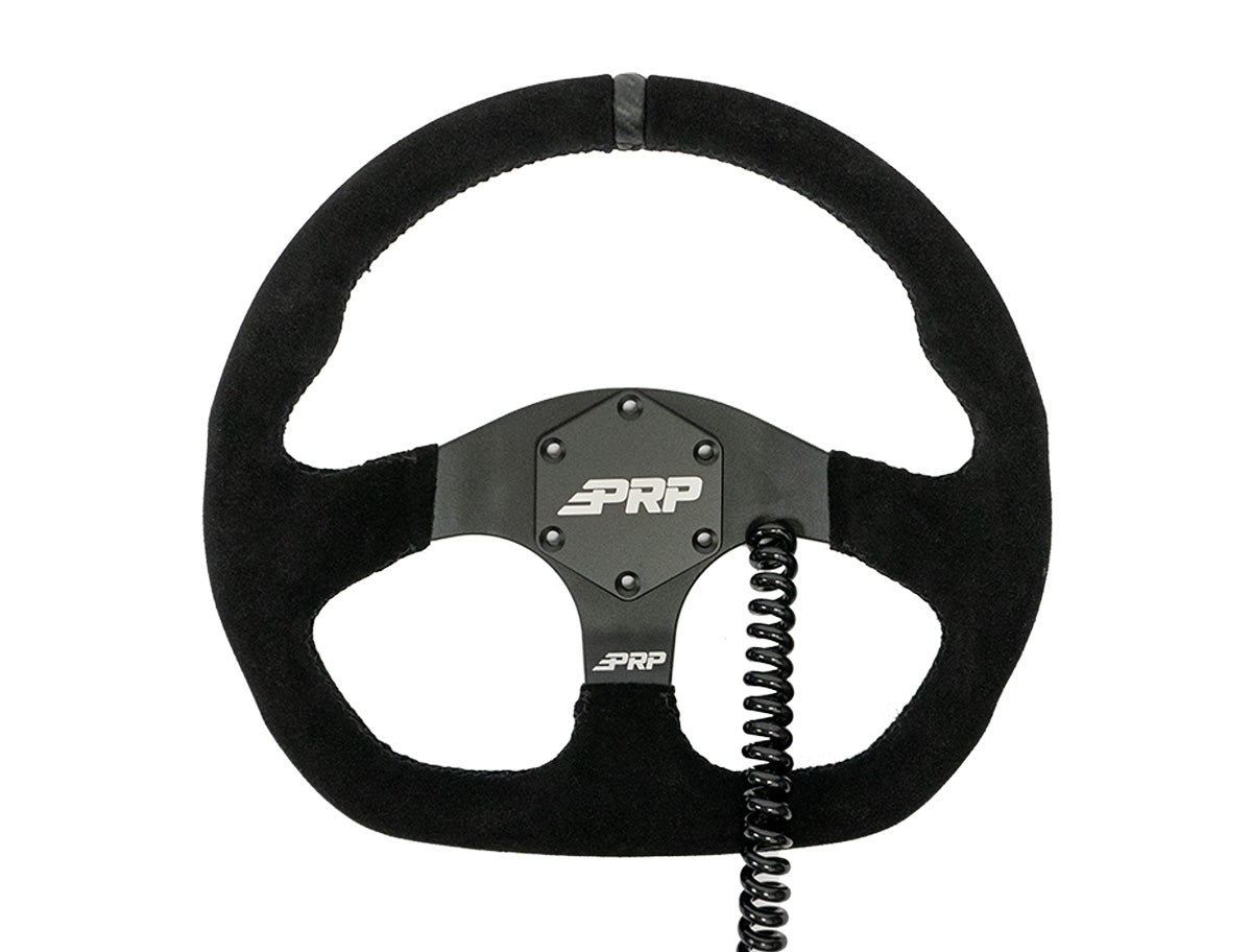Comp-R Suede Steering Wheel, Black