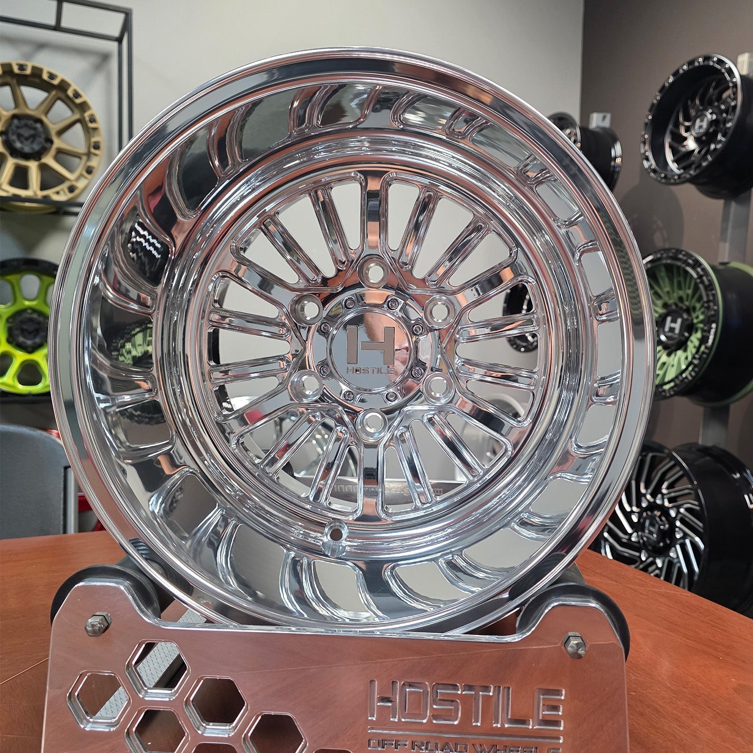 HF127 Hostile UTV Forged Wheel (Polished)