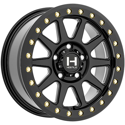 HF23 Baja UTV Forged Beadlock Wheel (Satin Black)