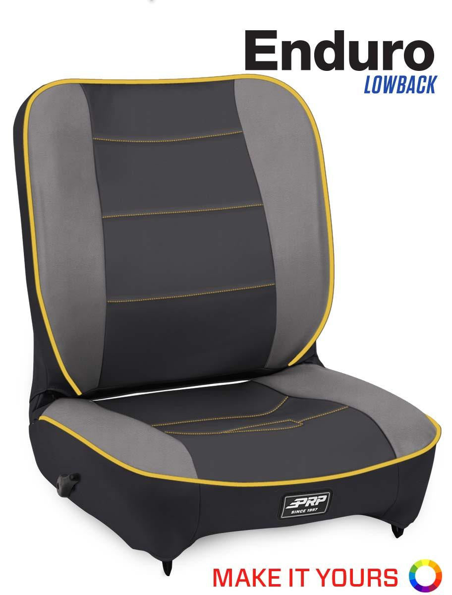 Enduro Low Back Reclining Suspension Seat