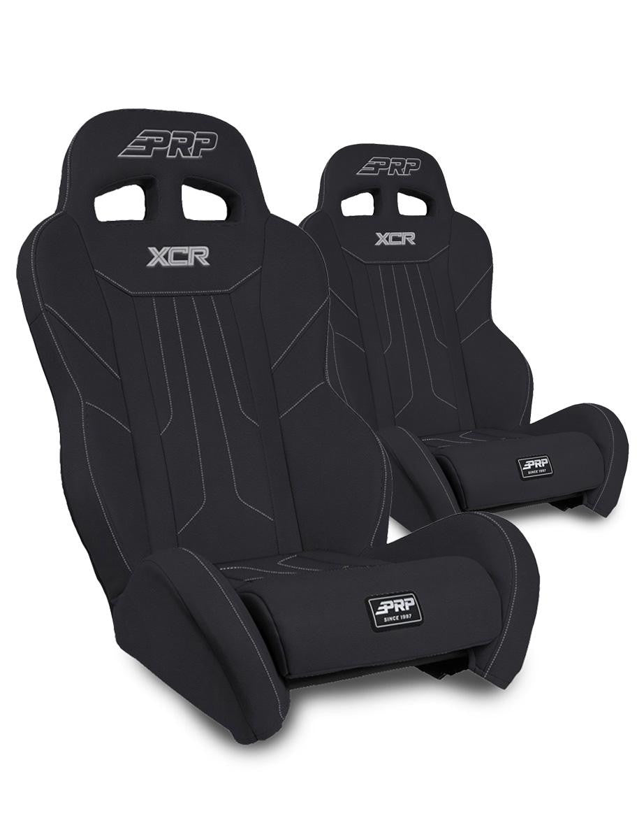 XCR Suspension Seats Kit for Can-Am Maverick X3 (Pair), Black