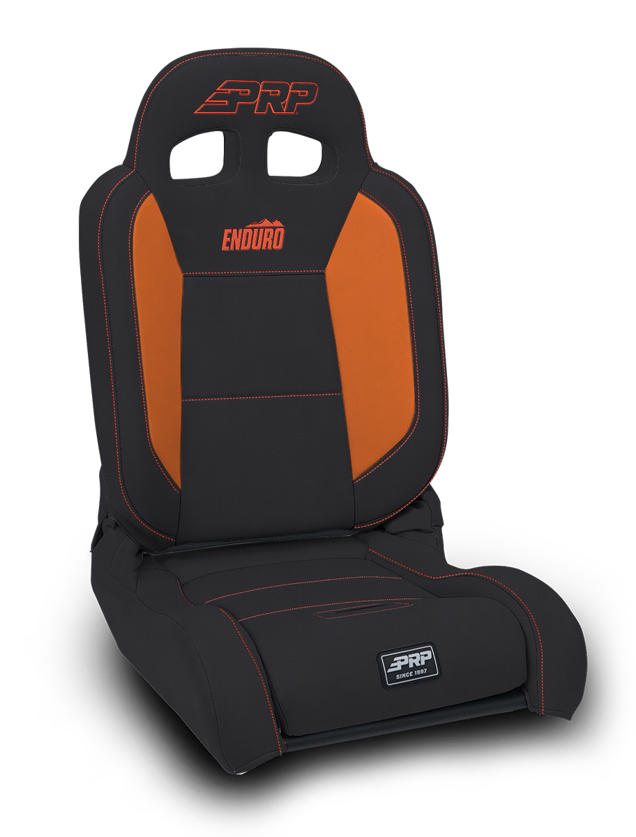 EnduroDaily Reclining Suspension Seat, Black Vinyl