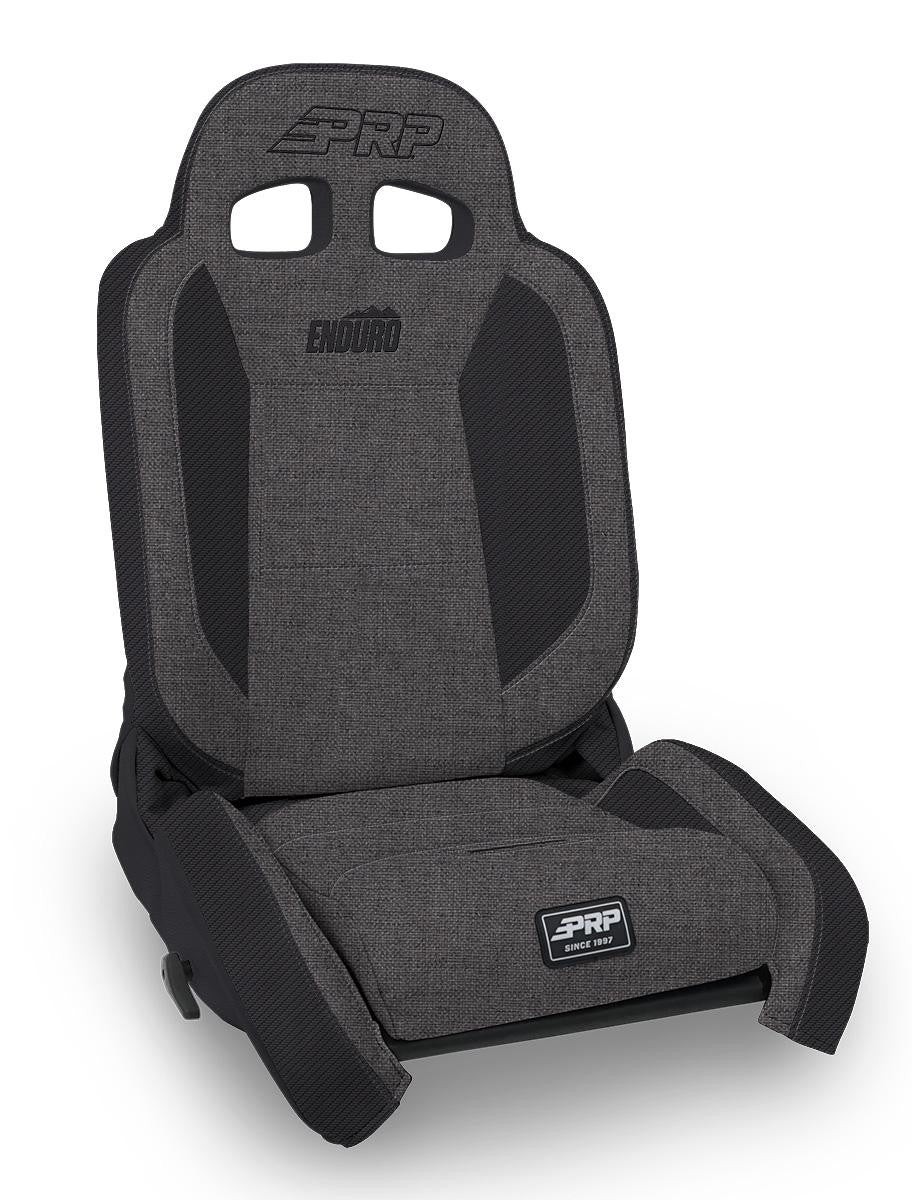 EnduroTrail Reclining Suspension Seat, Gray Tweed