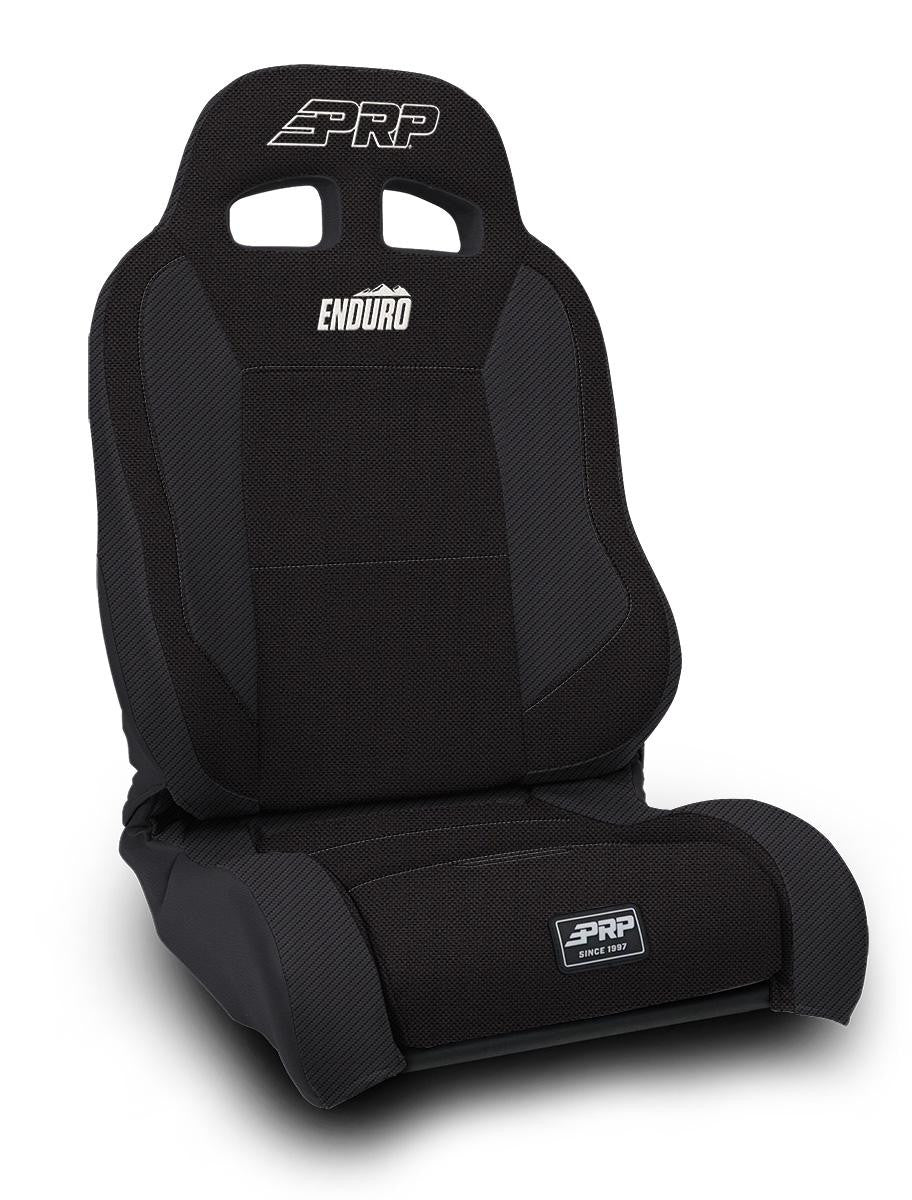 EnduroTrek Reclining Suspension Seat, Black Tweed