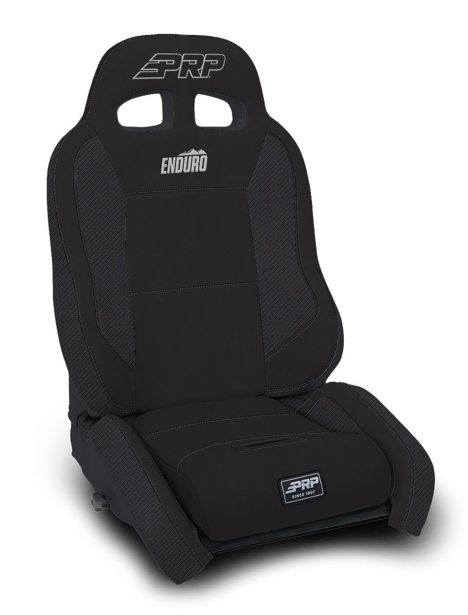 EnduroCrawl Reclining Suspension Seat, Black Suede