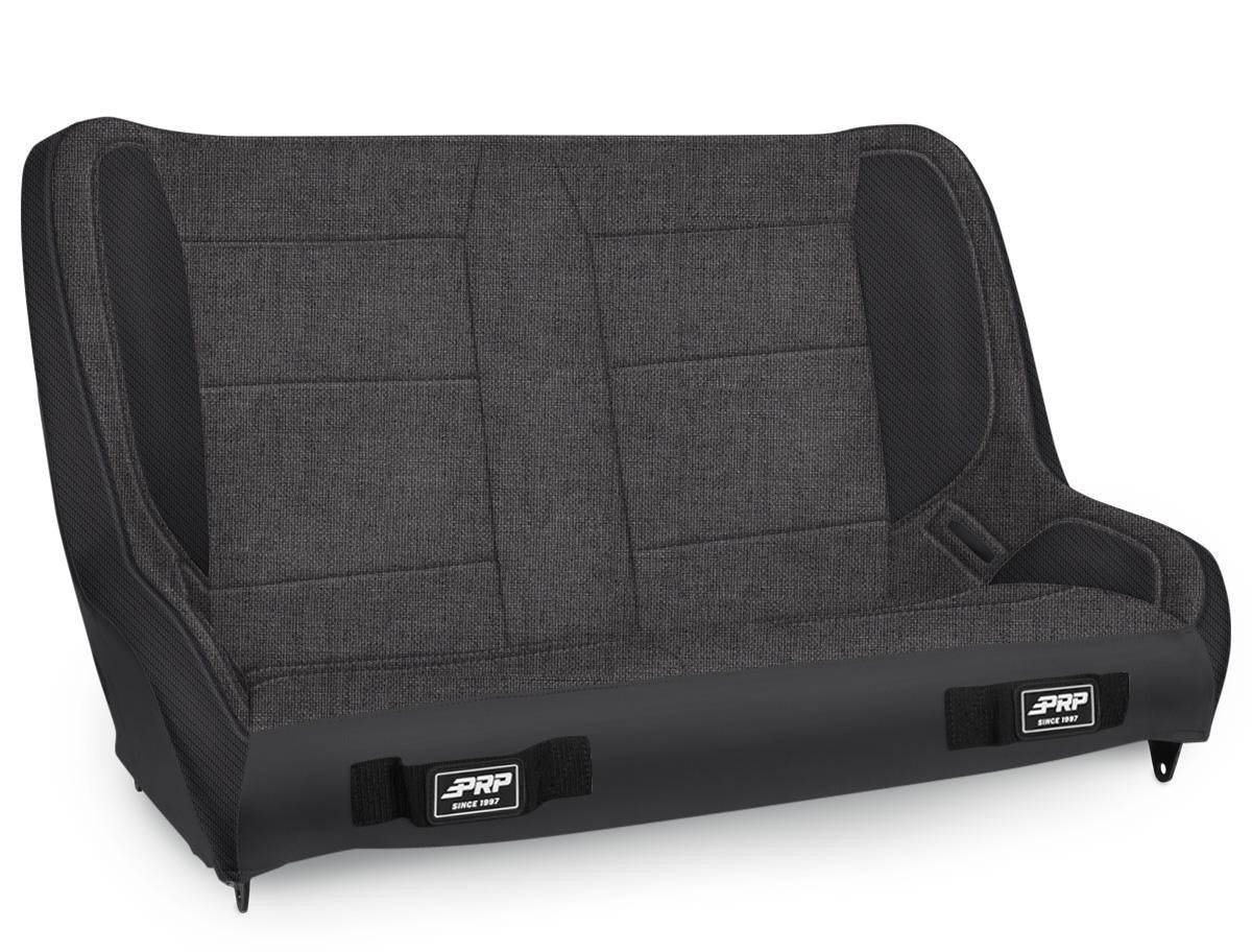 Elite Series Rear Bench for Jeep Wrangler TJ, LJ, JK; Grey