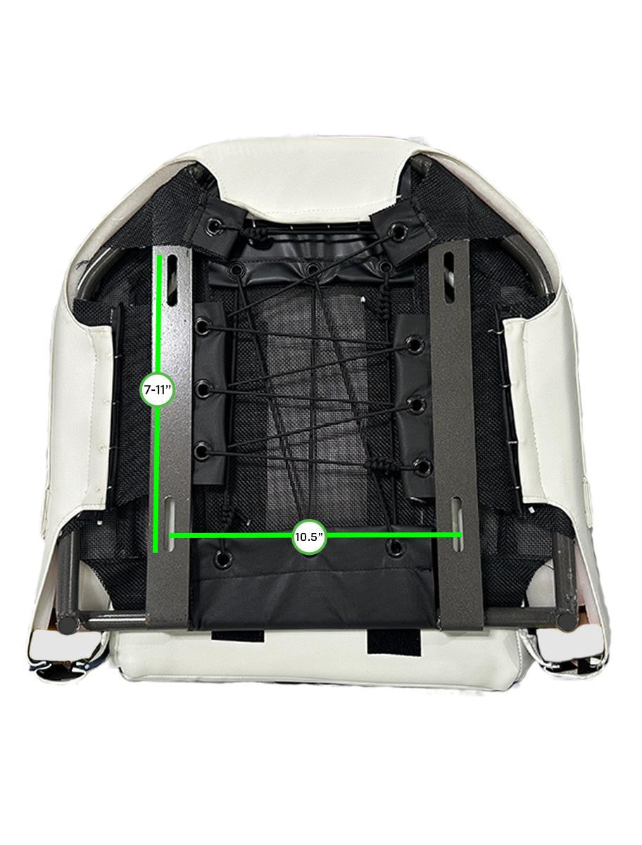 Hydro Lite Classic Boat Seat with Side Pockets, Yellow