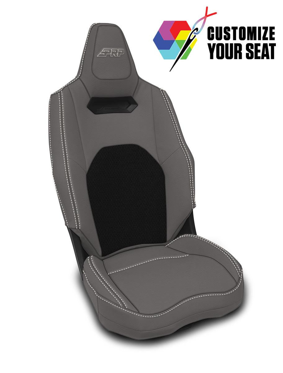 Front Seat Covers for 2025+ Polaris RZR PRO XP, PRO R, PRO S with Cooled Seats (Pair) - Black and