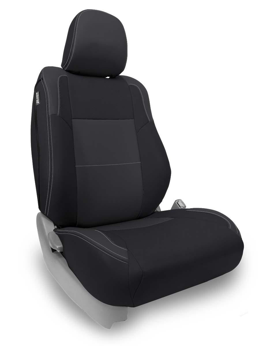 Front Seat Covers for '12-'15 Toyota Tacoma; TRD & Sport Edition (Pair) - Custom