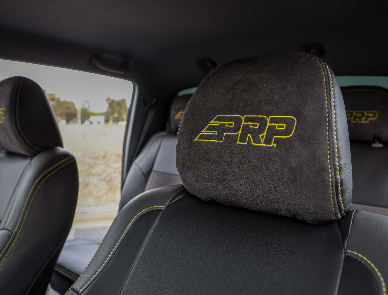 Front Seat Covers for '12-'15 Toyota Tacoma; TRD & Sport Edition (Pair) - Custom