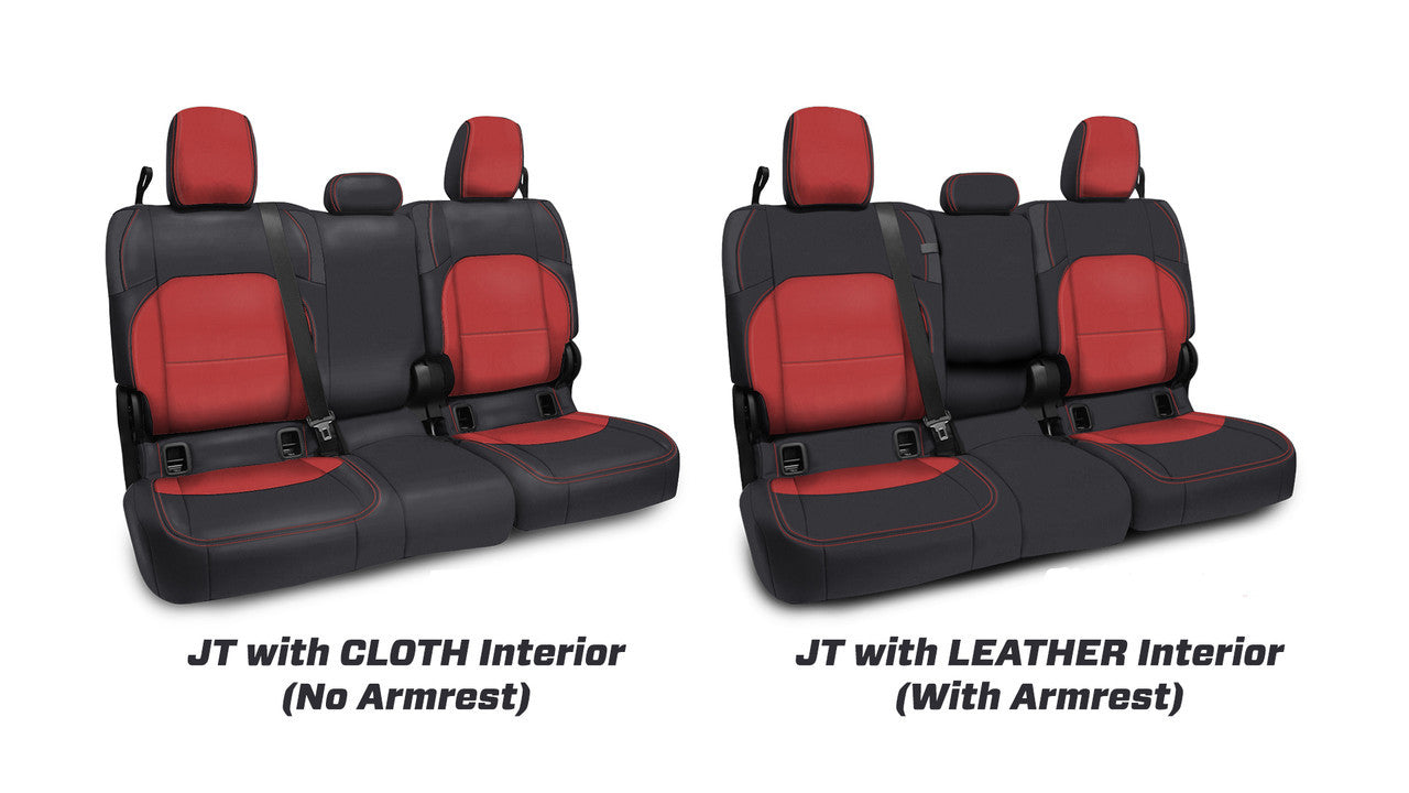 Rear Bench Cover for Jeep Gladiator JT, with no Armrest - Custom