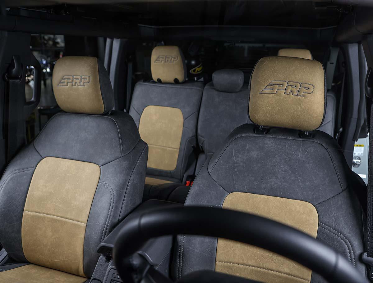 Front Seat Covers for 2021+ Ford Bronco, 2 Door - Custom