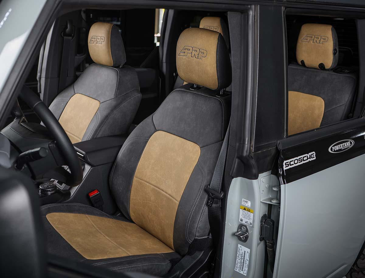 Front Seat Covers for 2021+ Ford Bronco, 4 Door