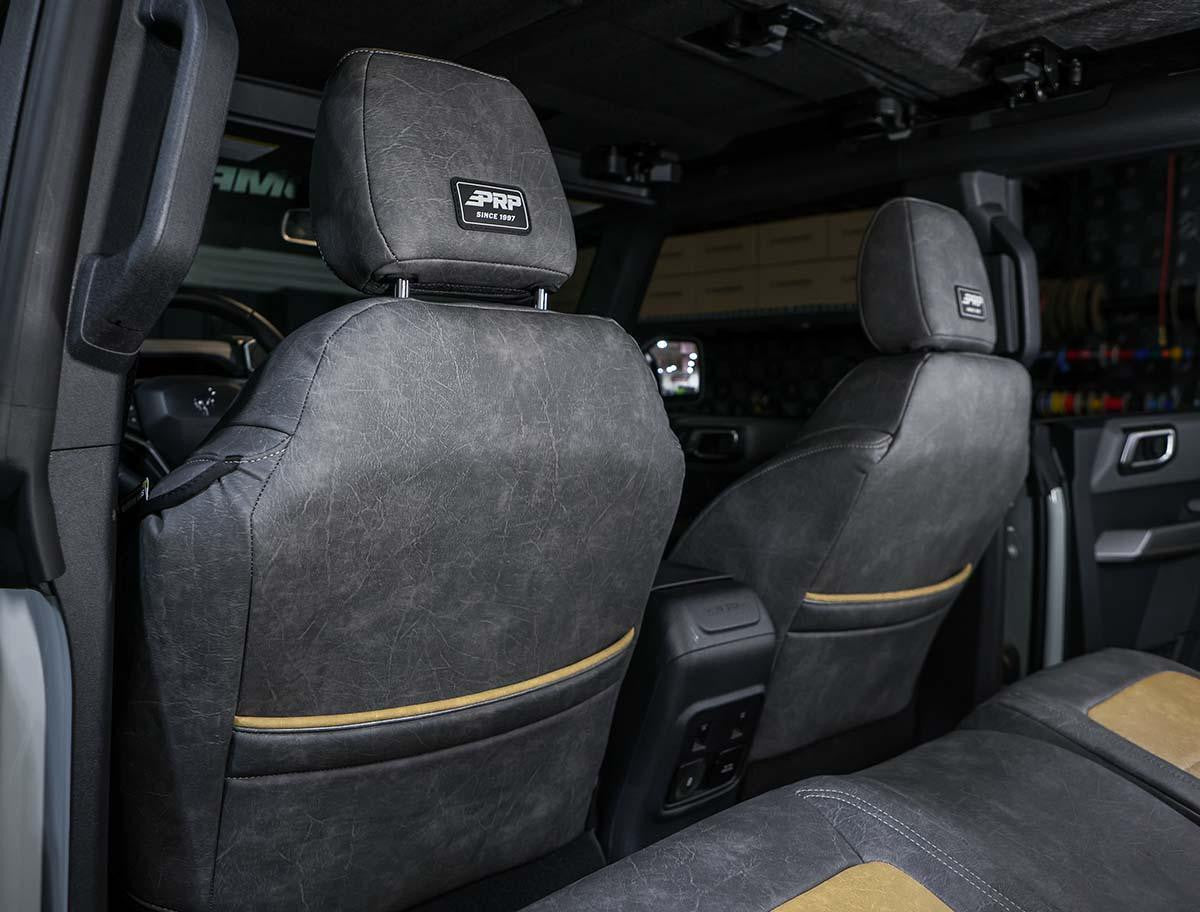 Front Seat Covers for 2021+ Ford Bronco, 2 Door - Custom