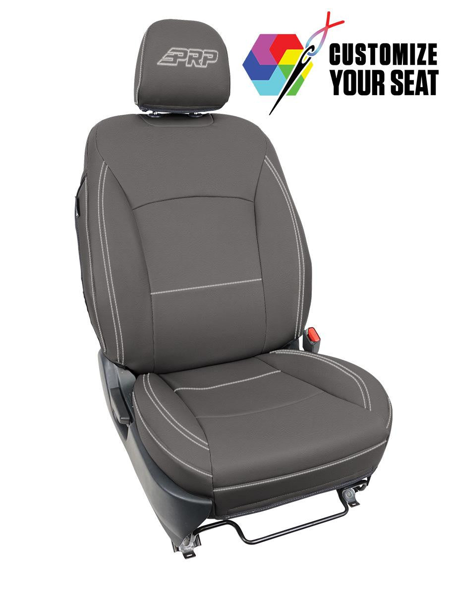 Front Seat Covers for 2015-2020 Subaru Outback (Pair) - All Black