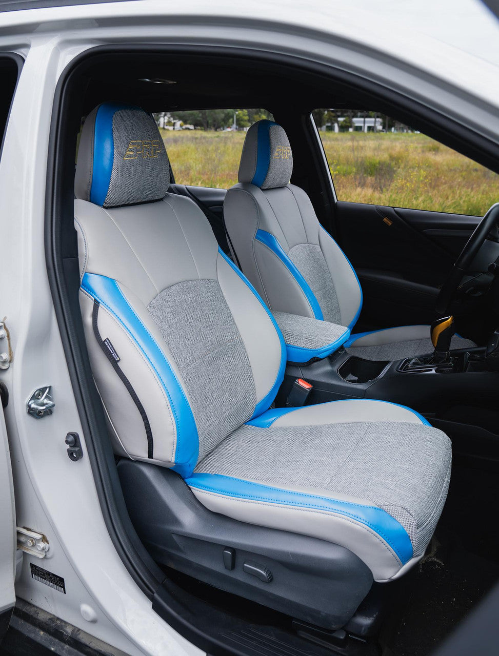 Front Seat Covers for 2021+ Subaru Outback (Pair) - All Black