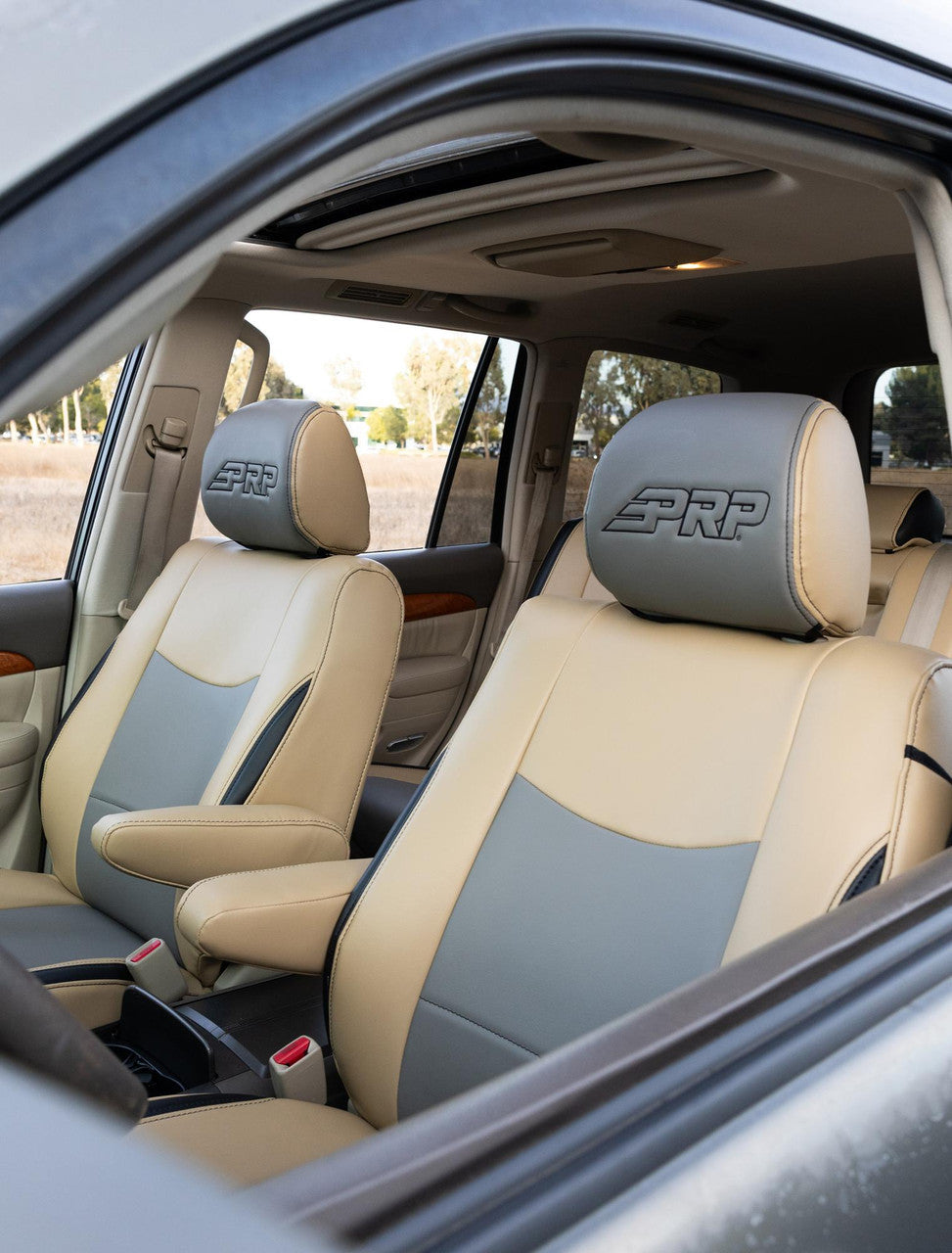 Front Seat Covers for 2003-2009 Lexus GX470 (Pair)