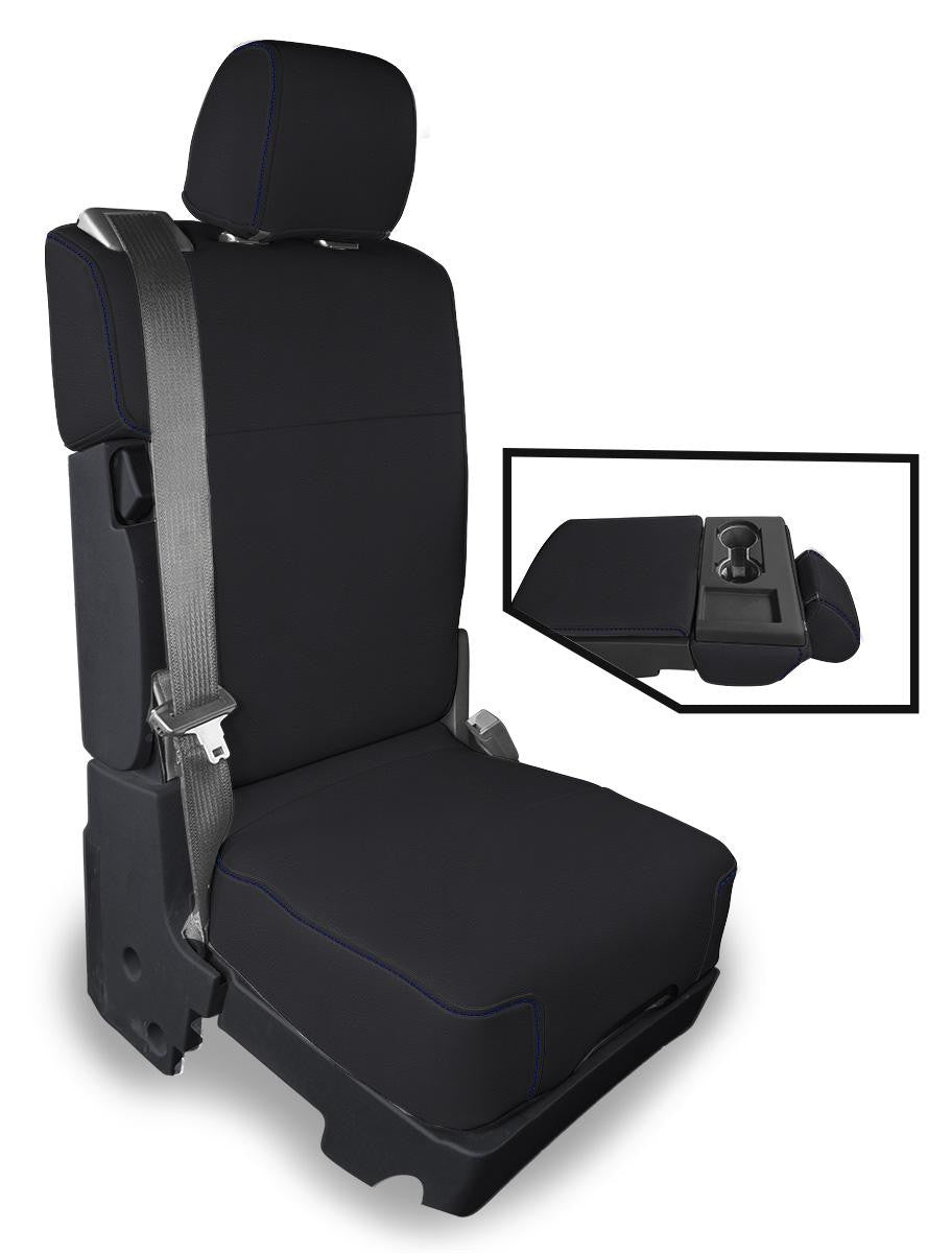 Center Jump Seat Cover w/ Standard Console for 2015+ Ford F150, 2017+ Super Duty