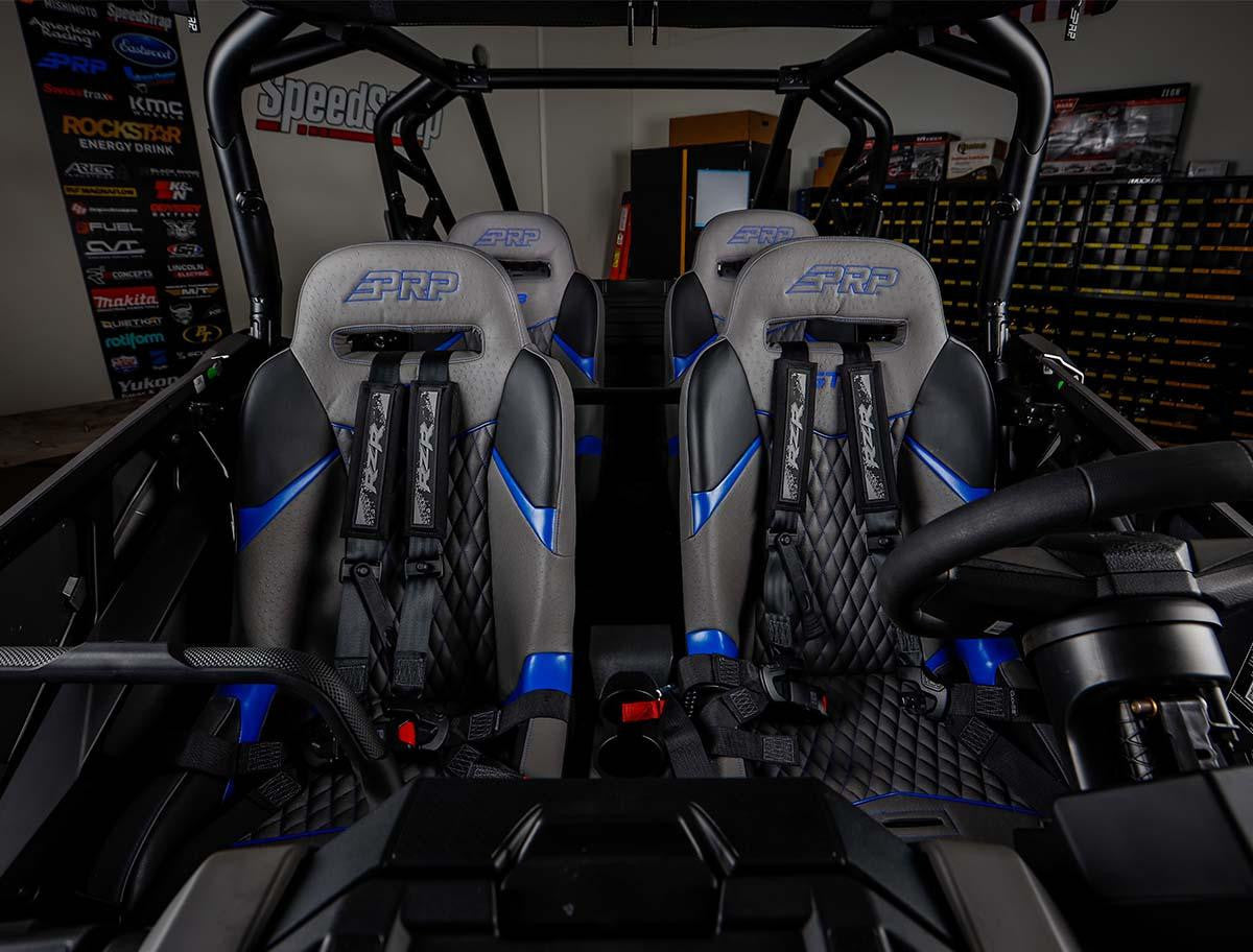 Front Seat Mounts for Polaris RZR PRO XP4, PRO S4, PRO R4, Turbo R4 (4 Door) - Pair