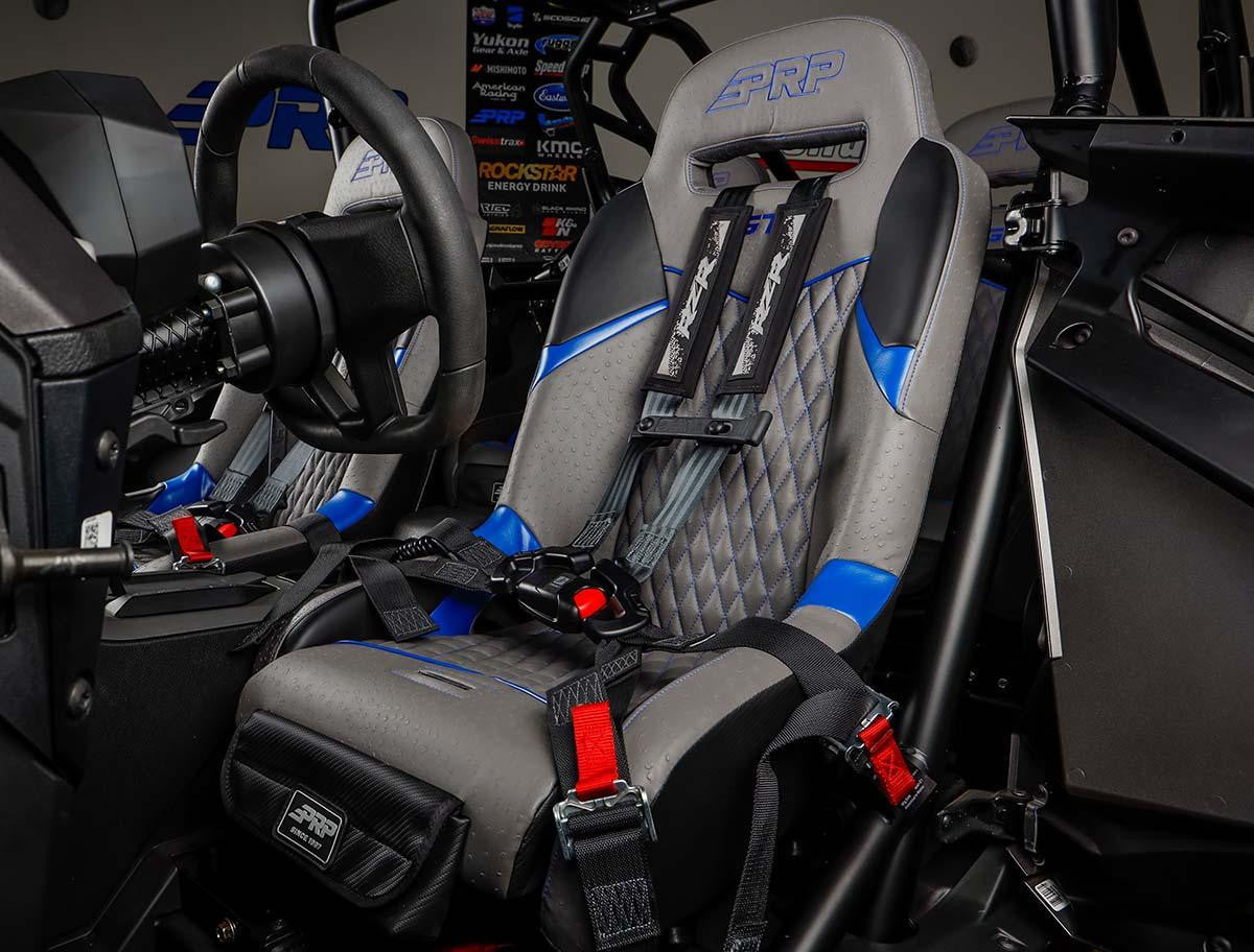 Quick Release Front Seat Mounts for Polaris PRO XP, PRO R, Turbo R (Pair)