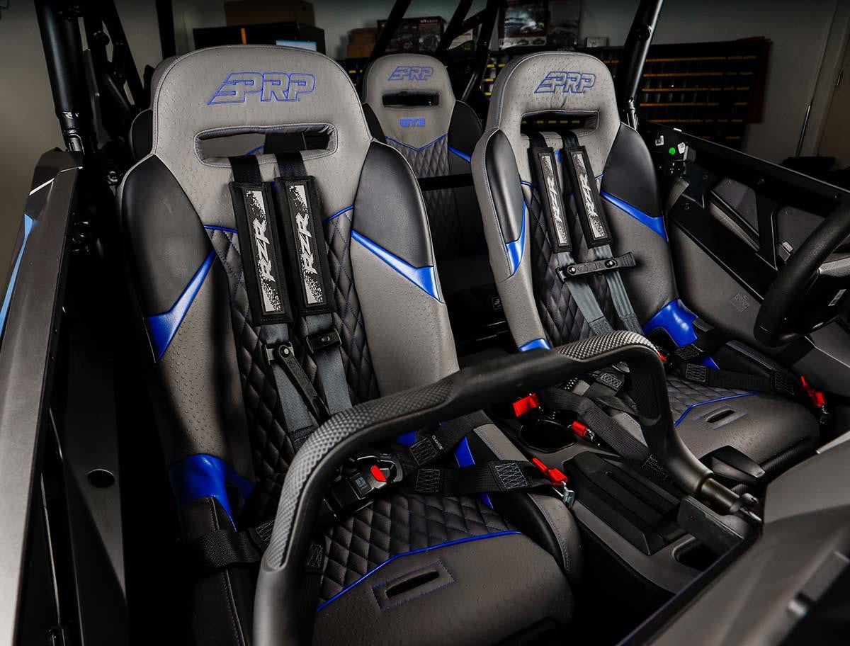 Quick Release Front Seat Mounts for Polaris PRO XP, PRO R, Turbo R (Pair)