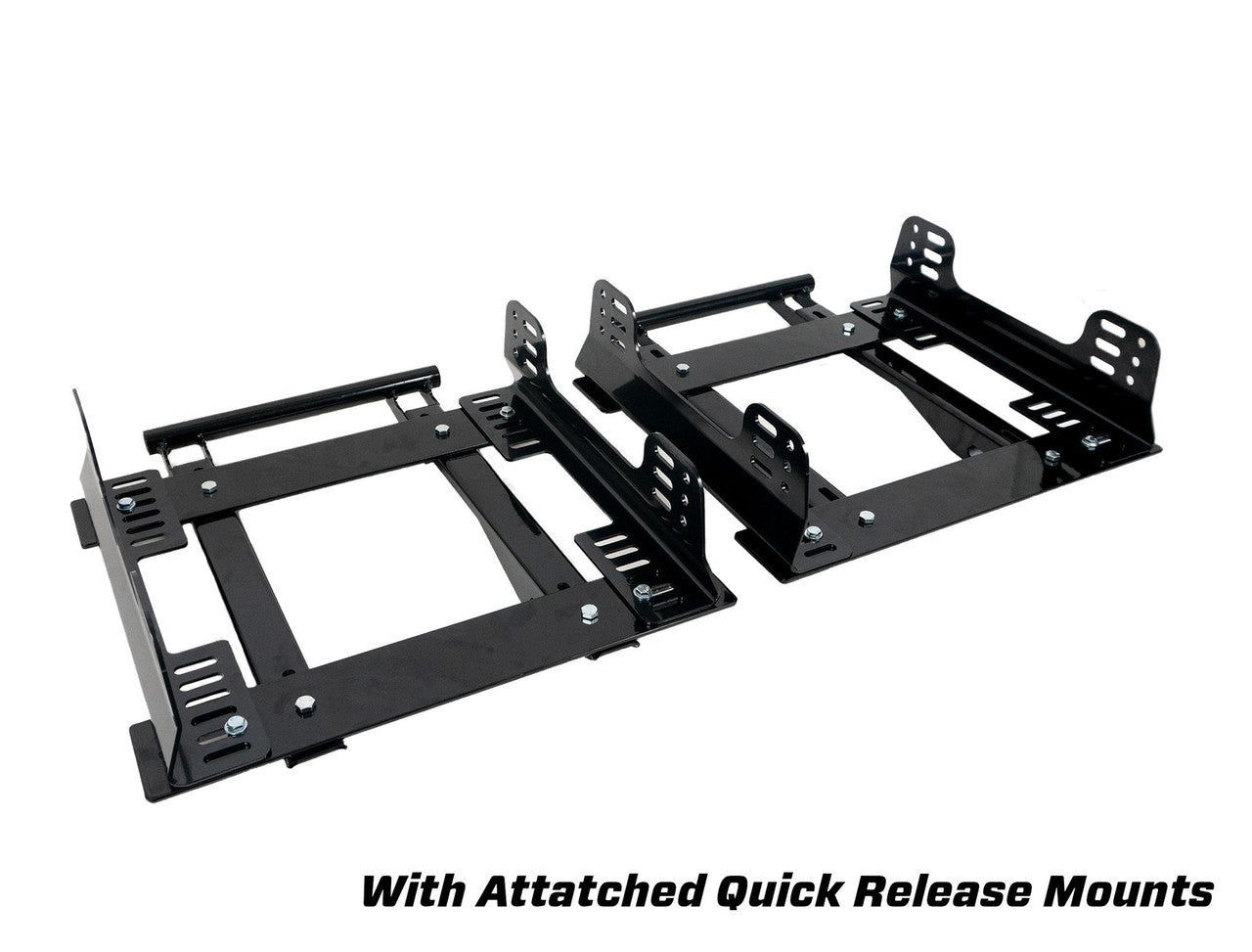 Composite Seat Mount Kit with Quick Release Base for Polaris RZR PRO XP, PRO R, Turbo R (Pair)