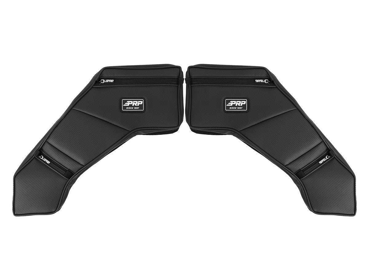 Rear Door Bags with Knee Pad for 16+ Polaris General (Pair)