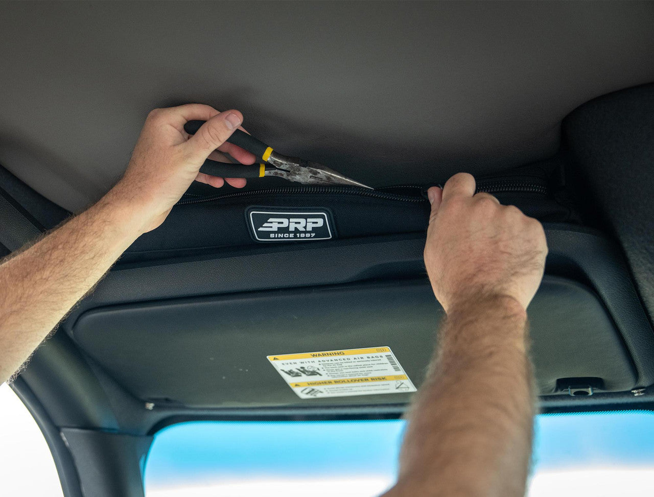 Overhead Shelf Bags for 2019+ Mercedes Sprinter Van (Pair)