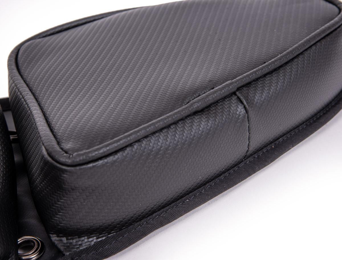 Front Door Bag with Knee Pad for Polaris RZR, Driver Side, Black
