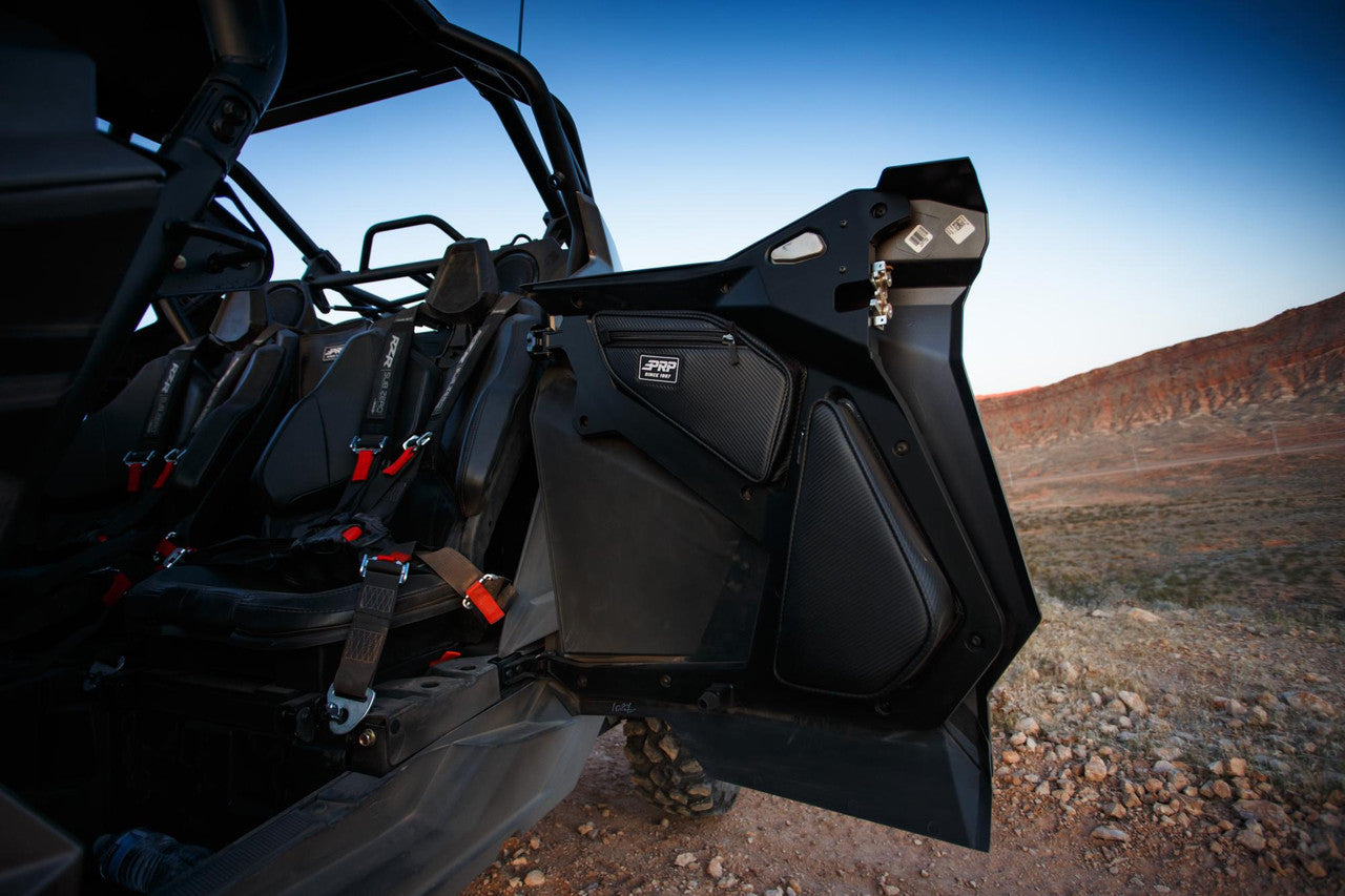 Rear Door Bags for 2020-24 Polaris RZR PRO XP4, PRO R4, Turbo R4 (Pair)