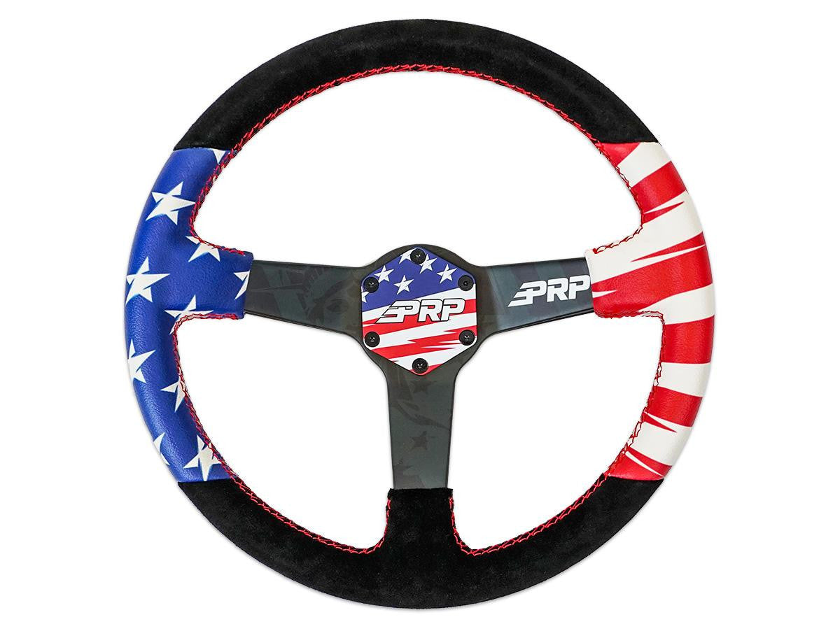 PRP Steering Wheel Center Cap, New Glory Stars and Stripes