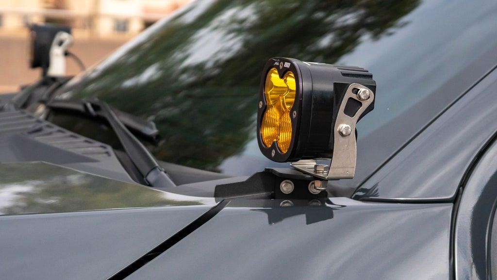 SDHQ Off Road '17-22 FORD SUPER DUTY SDHQ BUILT A-PILLAR LIGHT MOUNTS