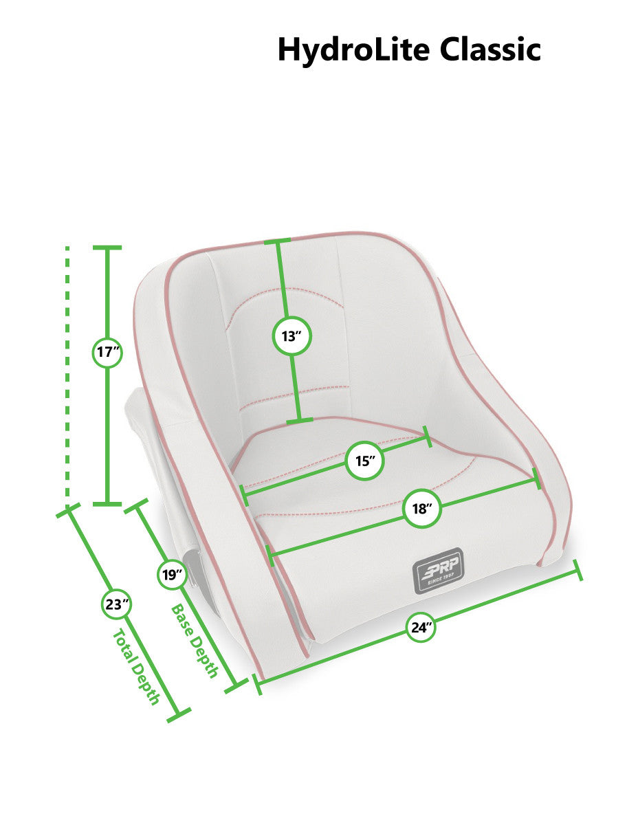 Hydro Lite Classic Boat Seat