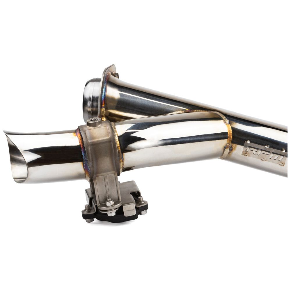 Polaris General 1000 2.5" E-Valve Captain's Choice Side Dump Exhaust