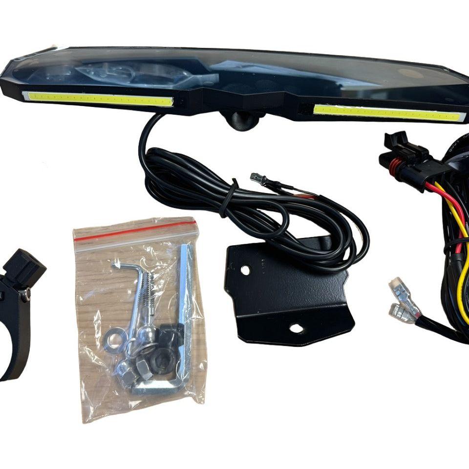 UTV Universal dome light rearview mirror (Fits: RZR, X3, Rangers)