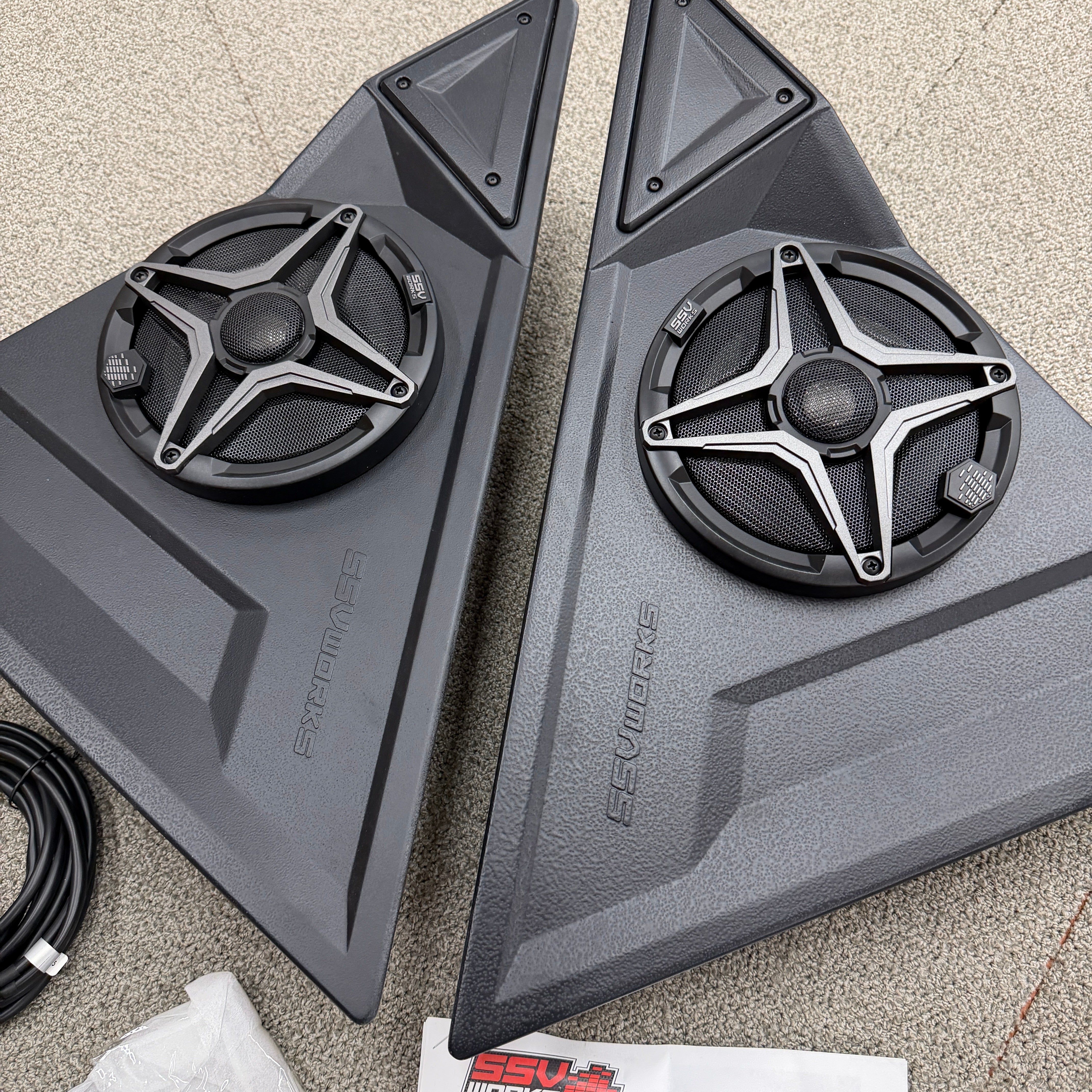2015-2025 Polaris® Slingshot Front 6.5" Speaker Pods