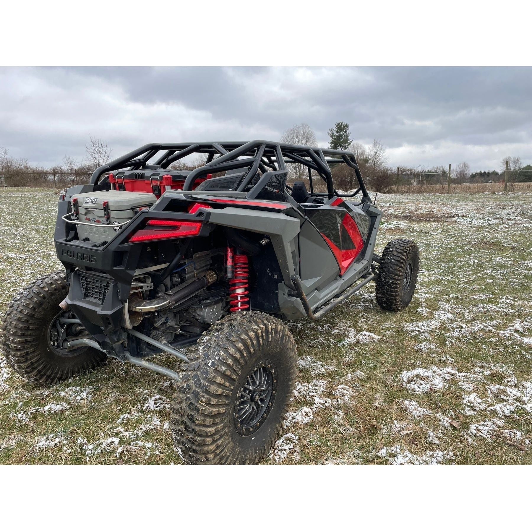 Polaris RZR Turbo R (4-Seater) RivTab DIY (Weld Yourself) Roll Cage Kit