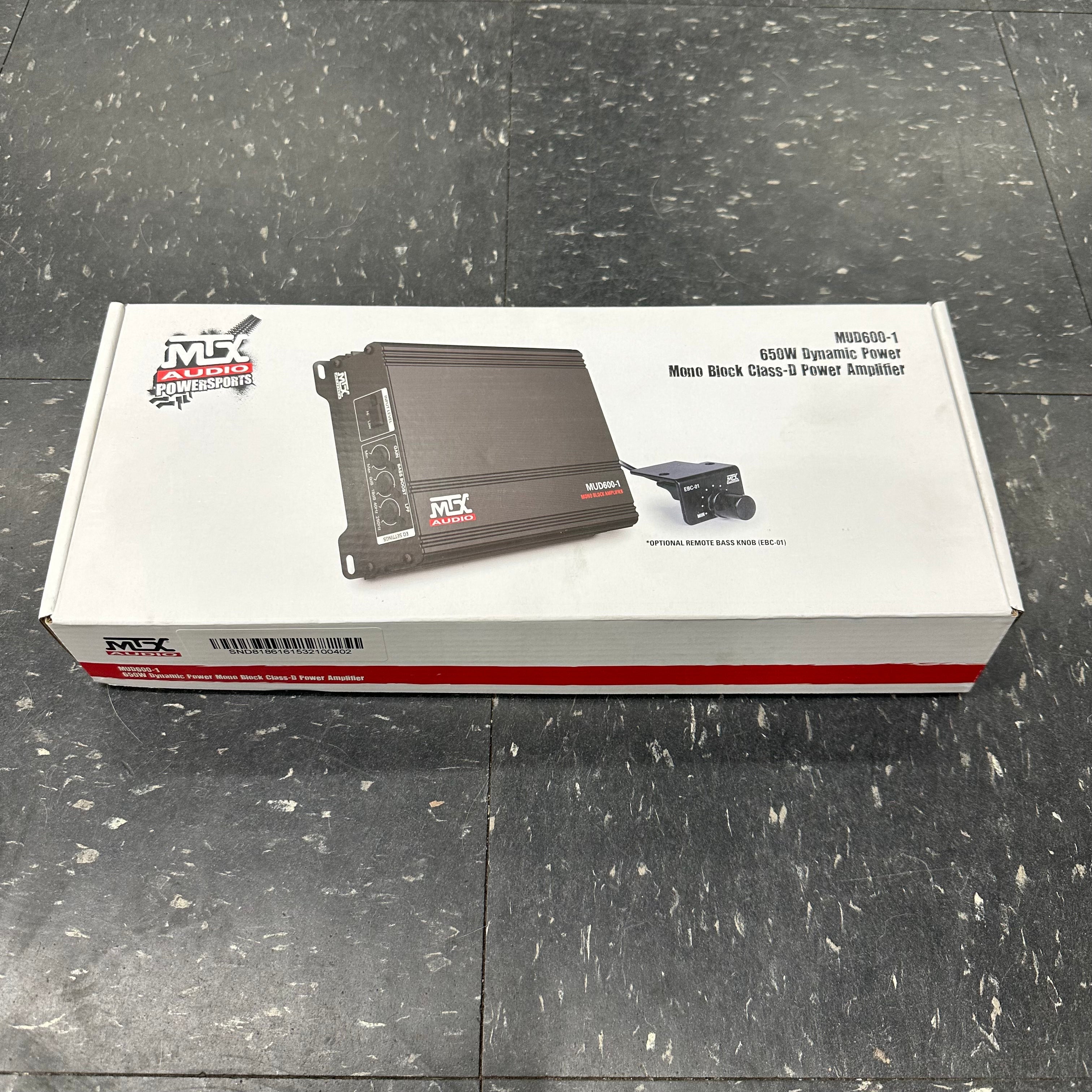 600 Watt RMS Mono Block Powersports Amplifier (GARAGE SALE)