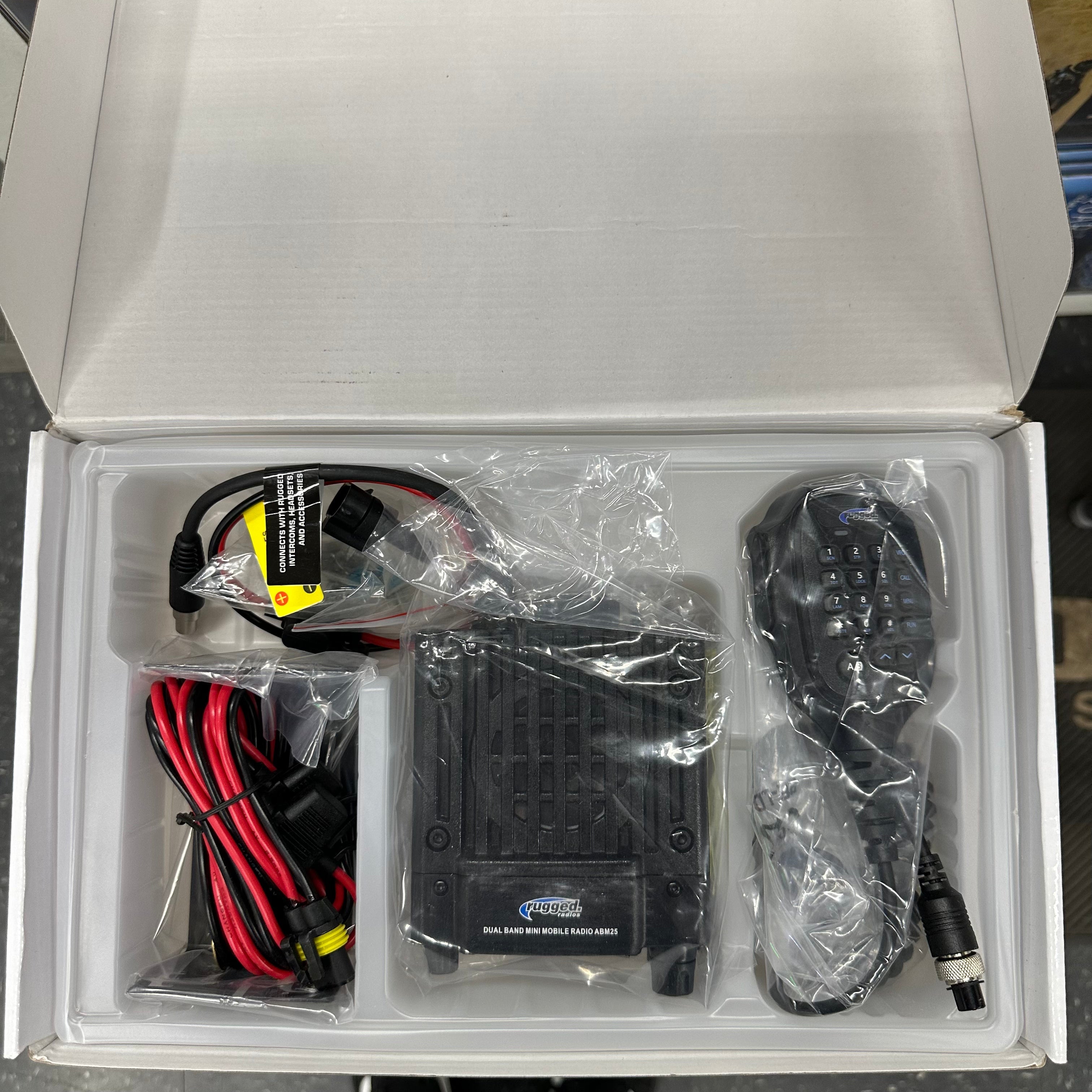 ABM25 Waterproof Dual Band Amateur (HAM) Complete Radio Kit (GARAGE SALE)