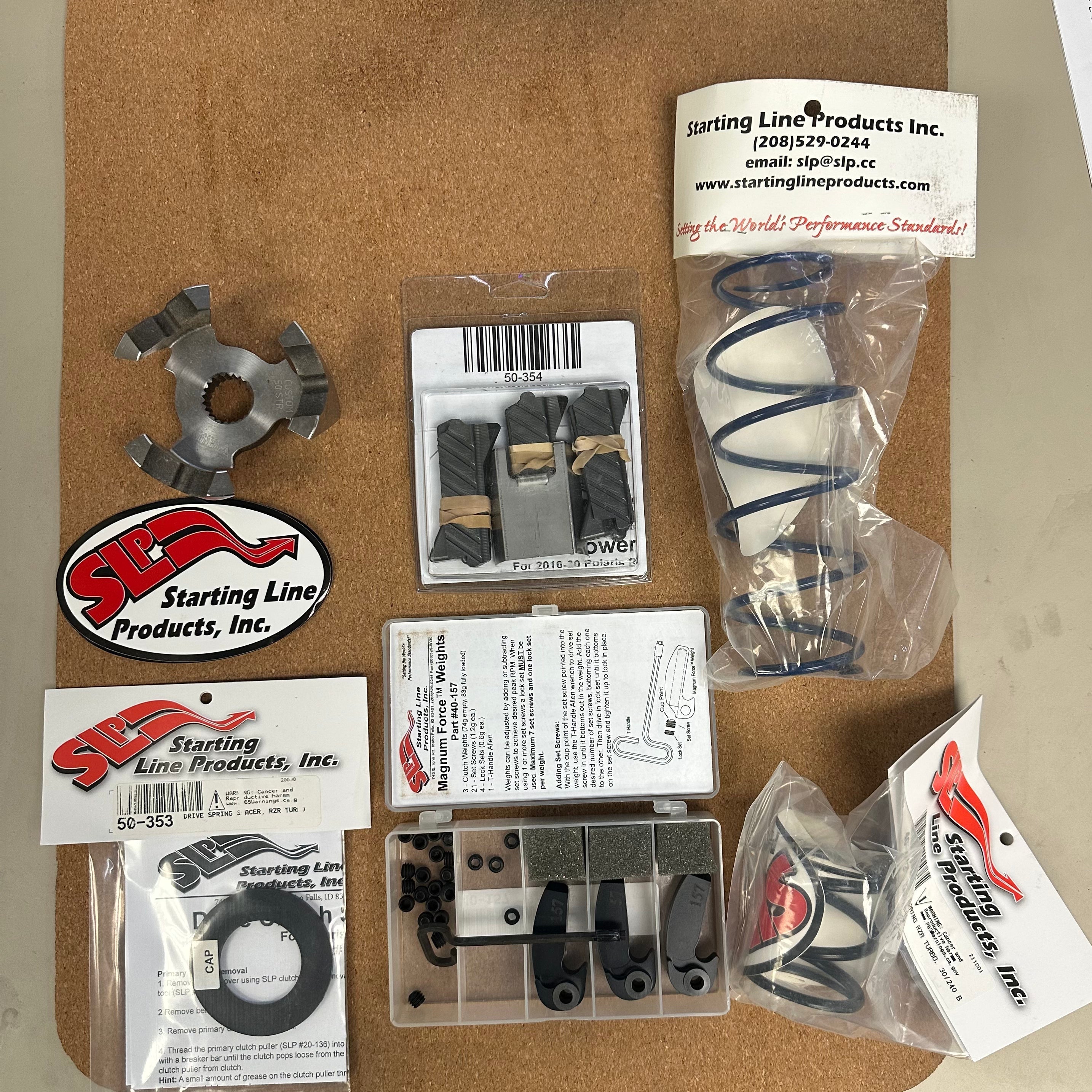 (2016) Polaris RZR XP Turbo Clutch Kit 0'-4500' High Load (GARAGE SALE)