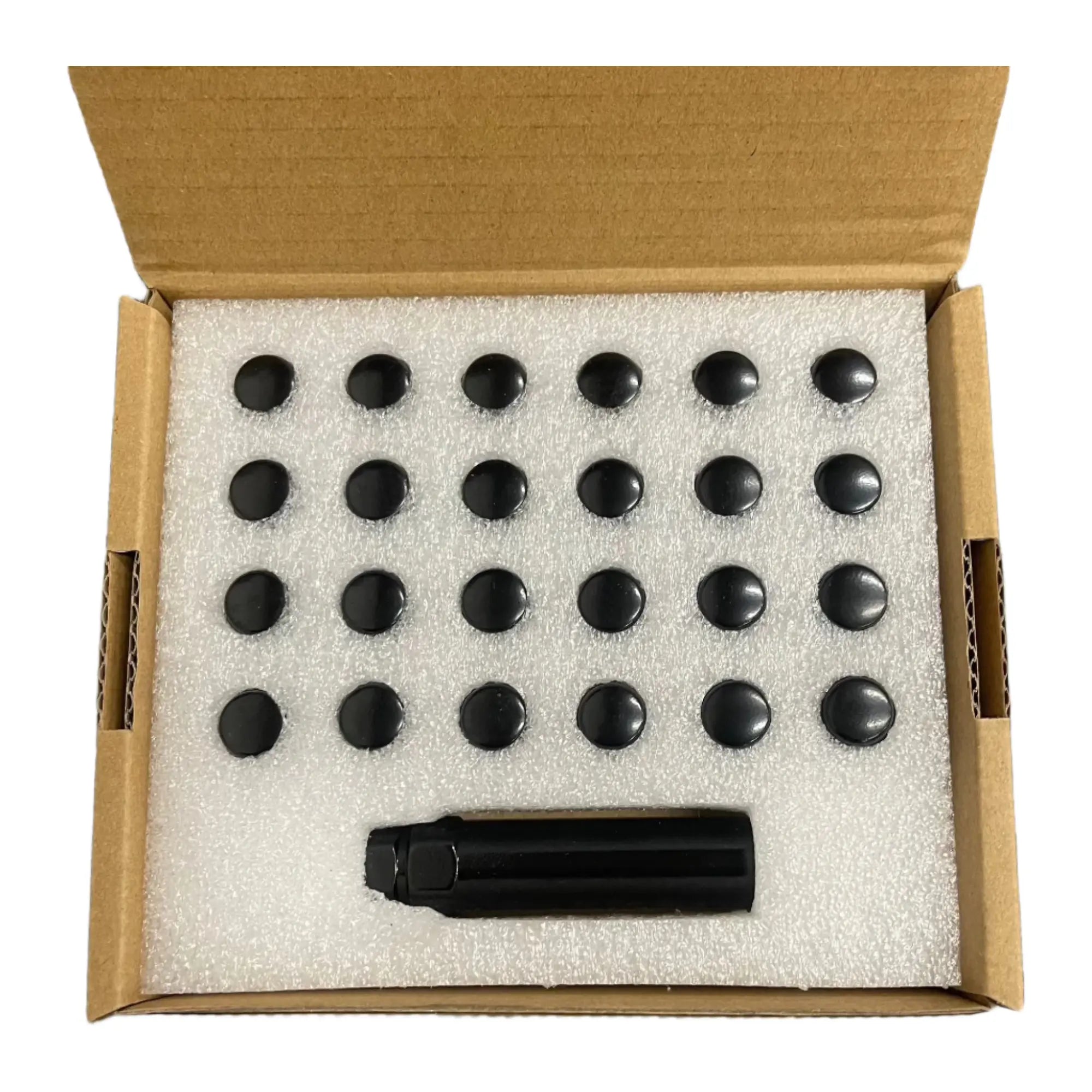 UTV 6 Lug Nut Kit M12×1.5 (Black)