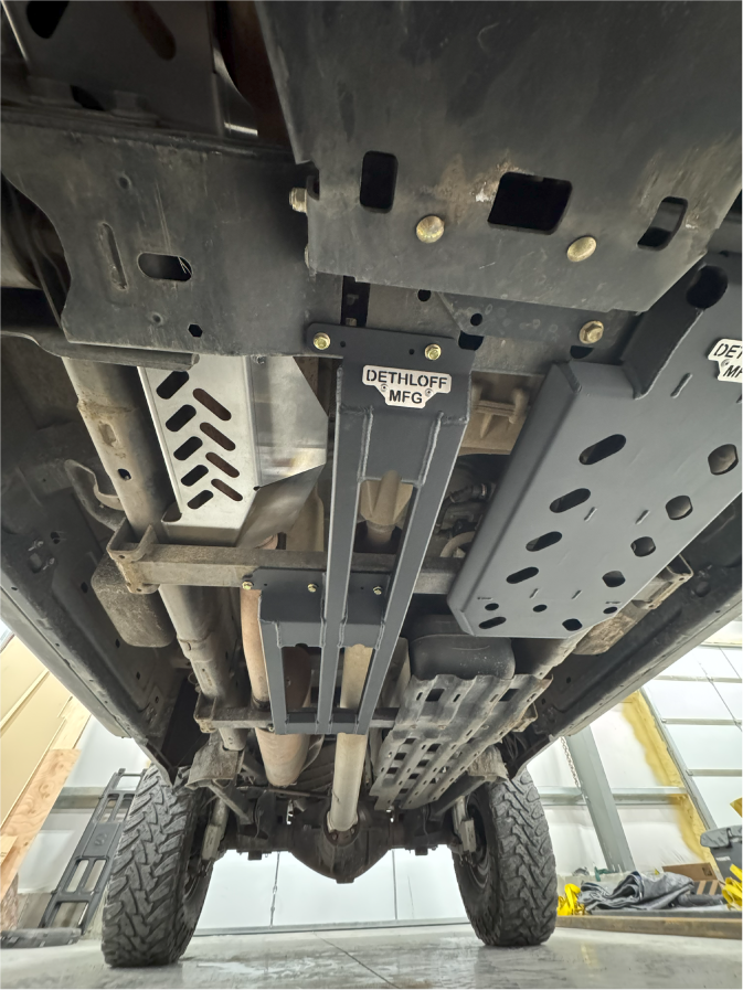Dethloff Manufacturing 3-Bar Skid Plate: 2014-Present Power Wagon
