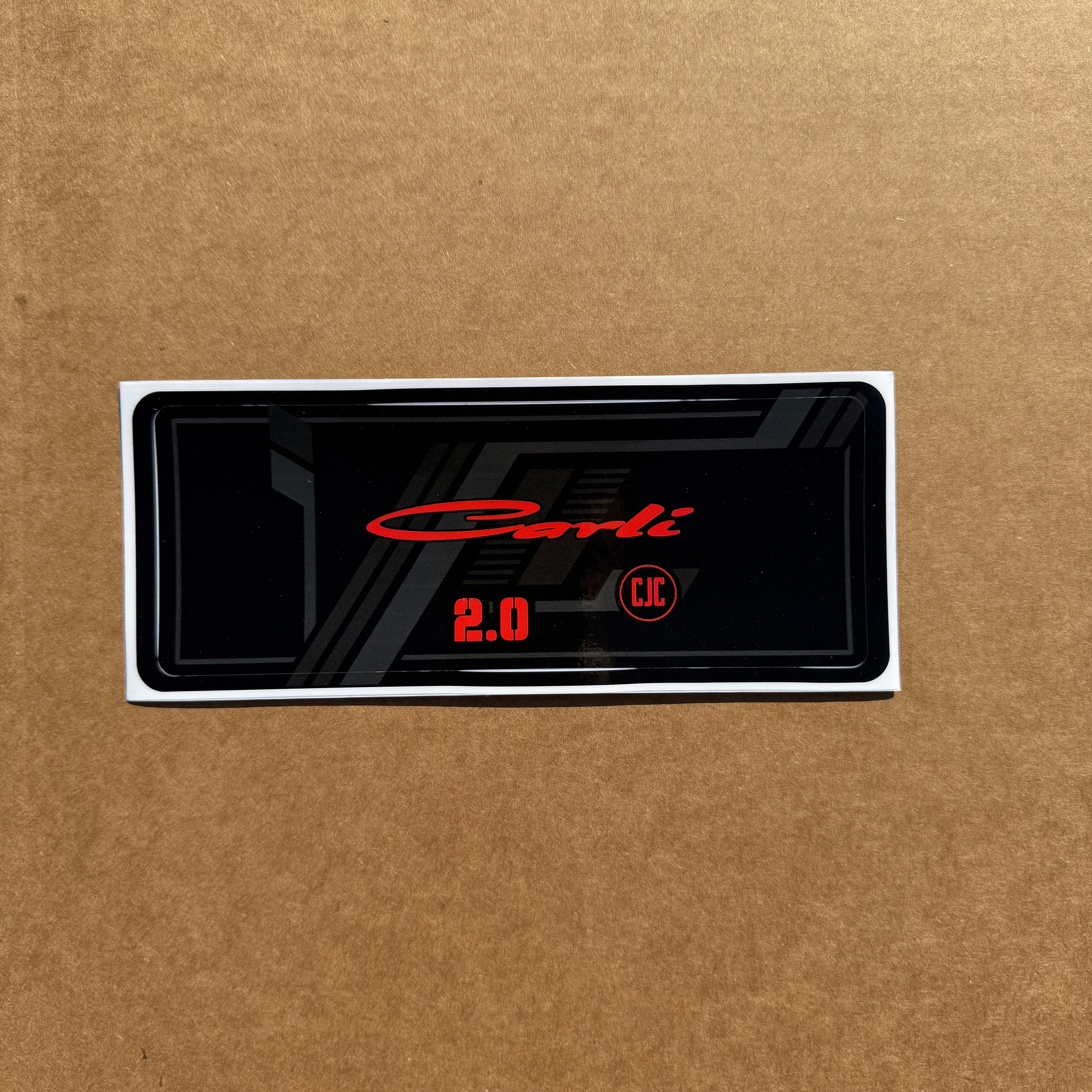 Carli X CJC Off Road Shock Decals