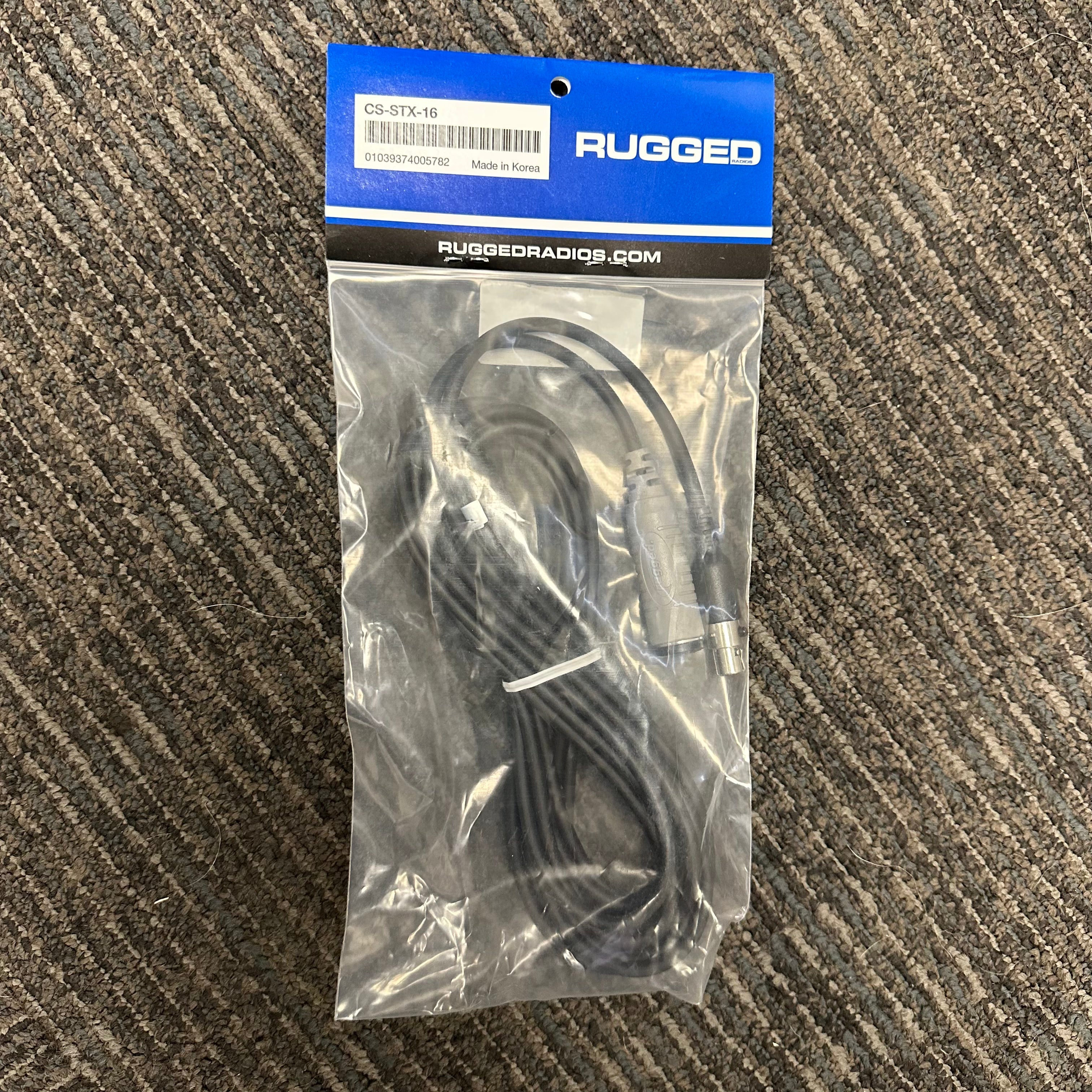STX STEREO Straight Cable to Intercom (GARAGE SALE)