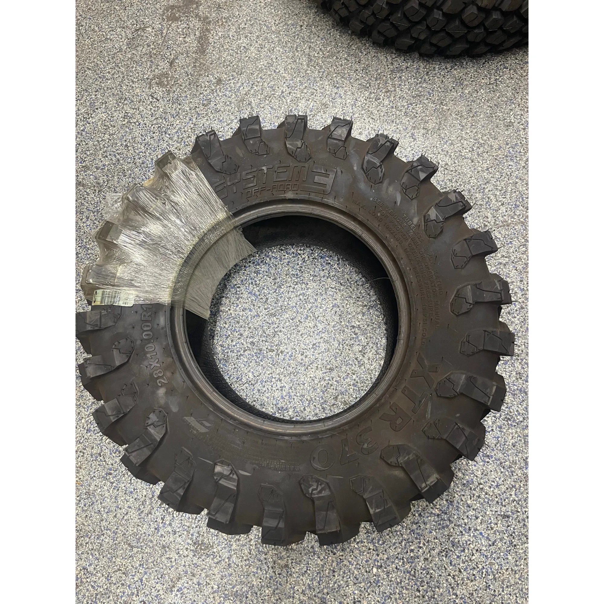 XTR370 X-Terrain Radial Tire 28x10 R14 (GARAGE SALE)